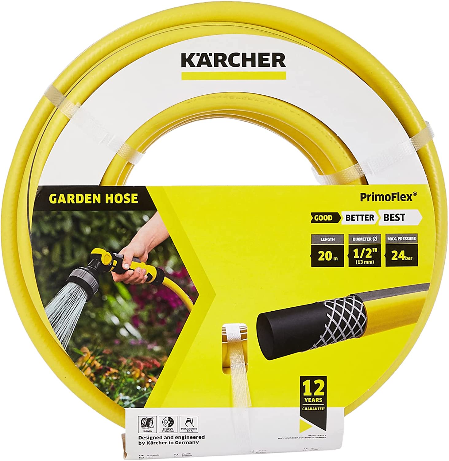 Bild zu 20 Meter Gartenschlauch Kärcher 2.645-138.0 PrimoFlex (1/2 Zoll) für 12€ (Vergleich: 17,69€)