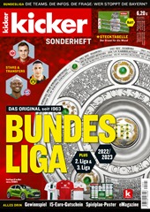 Bild zu Kicker Sonderheft 2022/23 kostenlos in der App