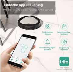 Bild zu Saugroboter Trifo Emma mit 3000Pa Saugkraft, App/Alexa Steuerung, Smart Navigation, 600ml Staubbehälter für 119,99€