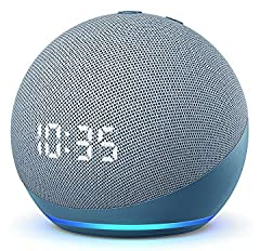 Bild zu Amazon Prime: Echo Dot (4. Generation) | Smarter Lautsprecher mit Uhr für 24,99€