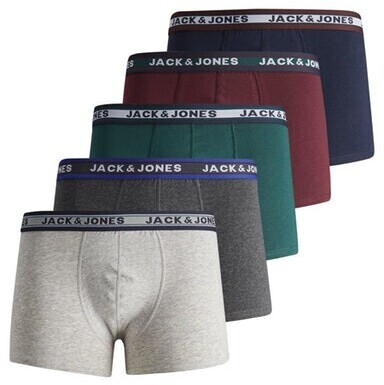 Bild zu [nur heute] 5er Pack Jack & Jones Herren Boxershorts Oliver für 20,94€ (Vergleich: 27,54€)