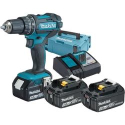 Bild zu 18V Makita Akku Schlagbohrschrauber DHP482RF3J Akkuschrauber 3x 3Ah im Koffer für 179,77€ (VG: 198,98€)