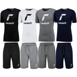 Bild zu Reusch Freizeit Outfit Essentials Logo (T-Shirts Größen S bis XXL, Shorts Größen S bis L) für 19,99€ (VG: 43,93€)