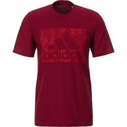 Bild zu adidas M Bos G T Heren T-Shirt in Rot (Gr.: S – XL) für 12,98€ (VG: 19,98€)