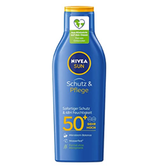 Bild zu Nivea Sun Schutz & Pflege Sonnenmilch mit verbesserter Formel, Lichtschutzfaktor 50+, 1er Pack (1 x 200 ml) für 6,99€