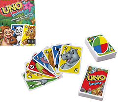 Bild zu [Prime] UNO Junior Kartenspiel mit 56 Karten, Kartenspiele für Kinder ab 3 Jahren für 6,99€ (VG: 9,99€)