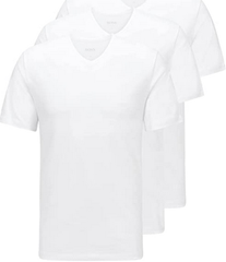 Bild zu 3er Pack BOSS Herren T-Shirt mit V Ausschnitt für 19,99€ (VG: 31,95€)