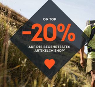 Bild zu SportScheck: 20% Rabatt auf die begehrtesten Artikel im Shop