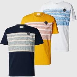 Bild zu Tom Tailor T-Shirt mit Label-Patch  (Gr.: S – 3XL) in 3 Farben für je 9,34€ (VG: 13,98€)