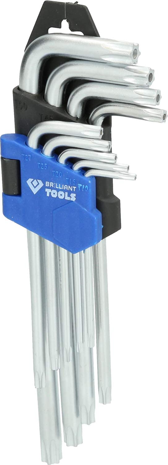 Bild zu 9-teiliger Torx Schlüsselsatz Brilliant Tools BT044009 für 4,50€ (Vergleich: 9,89€)