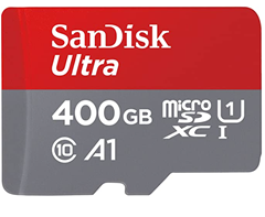 Bild zu [nur heute] SanDisk Ultra microSDXC UHS-I Speicherkarte 400 GB + Adapter für 34,99€ (VG 47,02€)