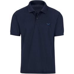 Bild zu Trigema Herren Poloshirt Deluxe Piqué, Blau (Gr.: S – 3XL) für 34,99€ (VG: 52,90€)