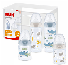 Bild zu NUK First Choice+ Babyflaschen Starter Set | 0–6 Monate für 13,99€ (VG: 20,85€)