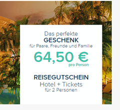 Bild zu 4 Std. Therme Erding inklusive Übernachtung in einem Hotel für 64,50€ pro Person