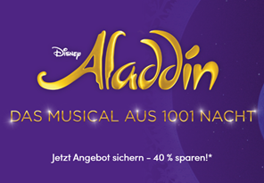 Bild zu Stuttgart: Disney Musical “Aladdin – Das Musical aus 1001 Nacht” mit 40% Rabatt