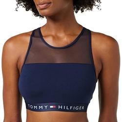 Bild zu Tommy Hilfiger Damen Bralette Bustier, Blau (Gr.: XS – L) für 16,95€ (VG: 25,95€)