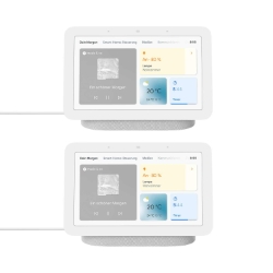 Bild zu 2er Pack Google Nest Hub (2. Gen) für 59,95€ (VG: 90,26€)