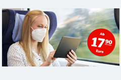 Bild zu Bahn.de: 1 Million Super-Sparpreis Tickets ab 17,90€ bei Buchung bis 15. November