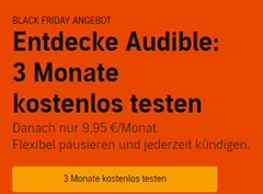 Bild zu [Top] Audible 3 Monate gratis testen (auch für Bestandskunden ohne Abo seit Juni)