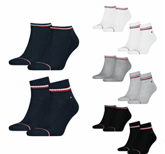 Bild zu 8 Paar Tommy Hilfiger Herren Sneakersocken in verschiedenen Farben für 29,99€