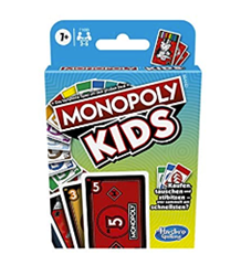 Bild zu Hasbro Monopoly Kids, schnelles Kartenspiel für 4 Spieler, Spiel für Familien und Kinder ab 7 Jahren für 3,99€ (VG: 9,94€)