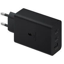 Bild zu 65 Watt Samsung Schnellladeadapter EP-T6530N mit drei Lade-Anschlüssen für 26,58€ (Vergleich: 39,95€)