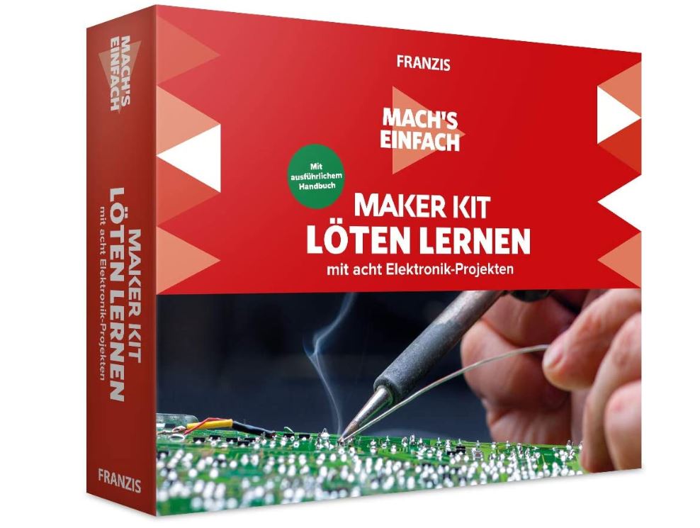 Bild zu Franzis Maker Kit Löten lernen für 17€ (VG: 25,94€)