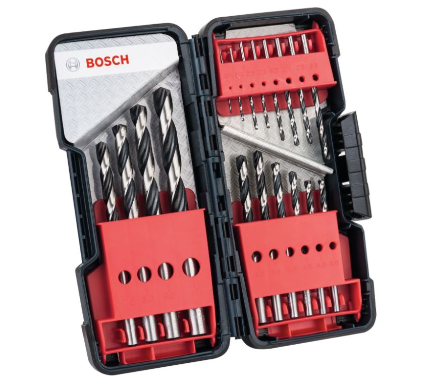 Bild zu Amazon Prime: Bosch Metallspiralbohrer HSS-Set PointTeQ DIN 338 18-teilige ToughBox für 11,34€ (VG: 14,35€)