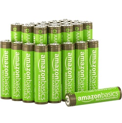 Bild zu 16er Pack Amazon Basics AAA-Akkus (800 mAh) für 9,88€ (Sonst: 16,60€) oder 24er Pack für 13,34€ (Sonst: 26,71€)