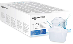 Bild zu Amazon Basics Wasserfilterkartusche, Brita Maxtra+ Compatible | 12er Pack für 28,12€