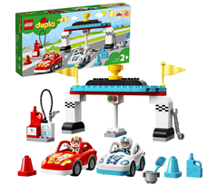 Bild zu LEGO 10947 DUPLO Rennwagen Spielzeugautos, ab 2 Jahre für 20,52€ (VG: 30,31€)