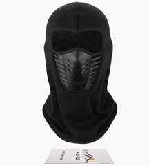 Bild zu TAGVO Warmsturmhaube Gesichtsmaske mit atmungsaktivem Mesh-Silikon-Panel für 6,29€