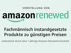 Bild zu Amazon renewed: Aufbereitete Produkte deutlich günstiger als der Neupreis