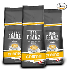 Bild zu Der-Franz Espresso Crema-Kaffee UTZ, ganze Bohne, 3 x 500 g für 12,43€