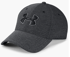 Bild zu Under Armour Herren UA Men’s Heathered Blitzing 3.0, Cap mit Schirm, Herren Kappe mit integriertem Schweißband für 11,97€