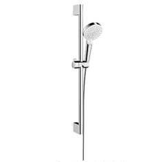 Bild zu hansgrohe Crometta Duschset 0,65m, 2 Strahlarten, Weiß/Chrom für 26€ (VG: 41,35€)