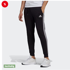 Bild zu adidas Sportswear Sporthose »ESSENTIALS FLEECE FITTED 3-STREIFEN HOSE« ab 26,59€ (VG: 44€ – außer in S)