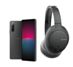 Bild zu SONY Xperia 10 IV KIT Smartphone mit WH-CH710N Kopfhörer, 128 GB, Schwarz, Dual SIM 128 GB Black Dual SIM für 299€ (VG: 446€)