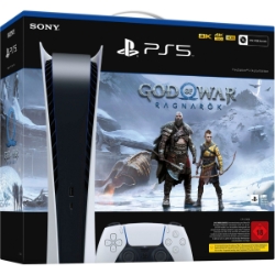 Bild zu Sony Playstation 5 Digital Edition im God of War Ragnarök Bundle für 522,94€ – Vorbestellung