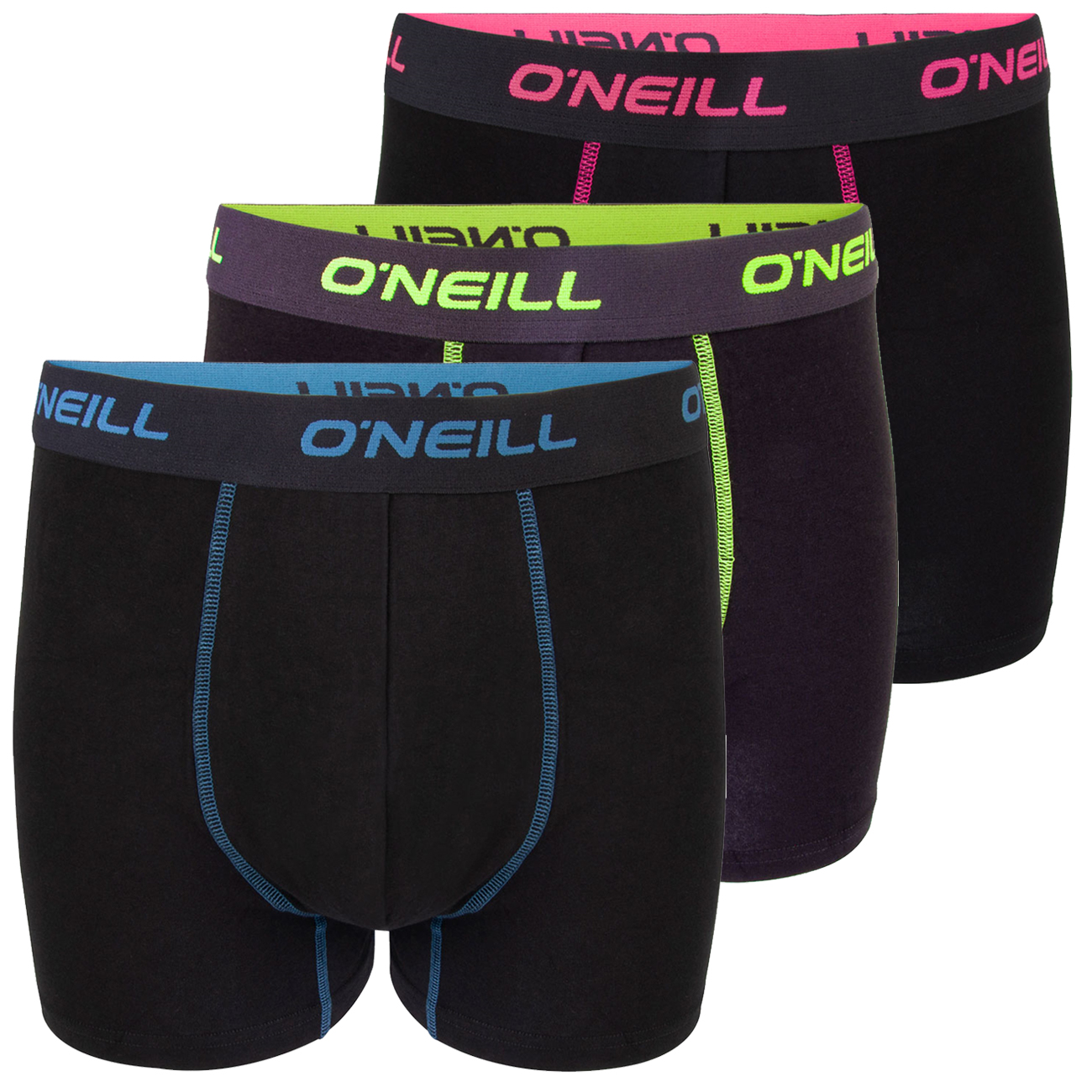 Bild zu 6er Pack O’Neill Herren Boxershort Plain für 25,49€ (Vergleich: 29,95€)