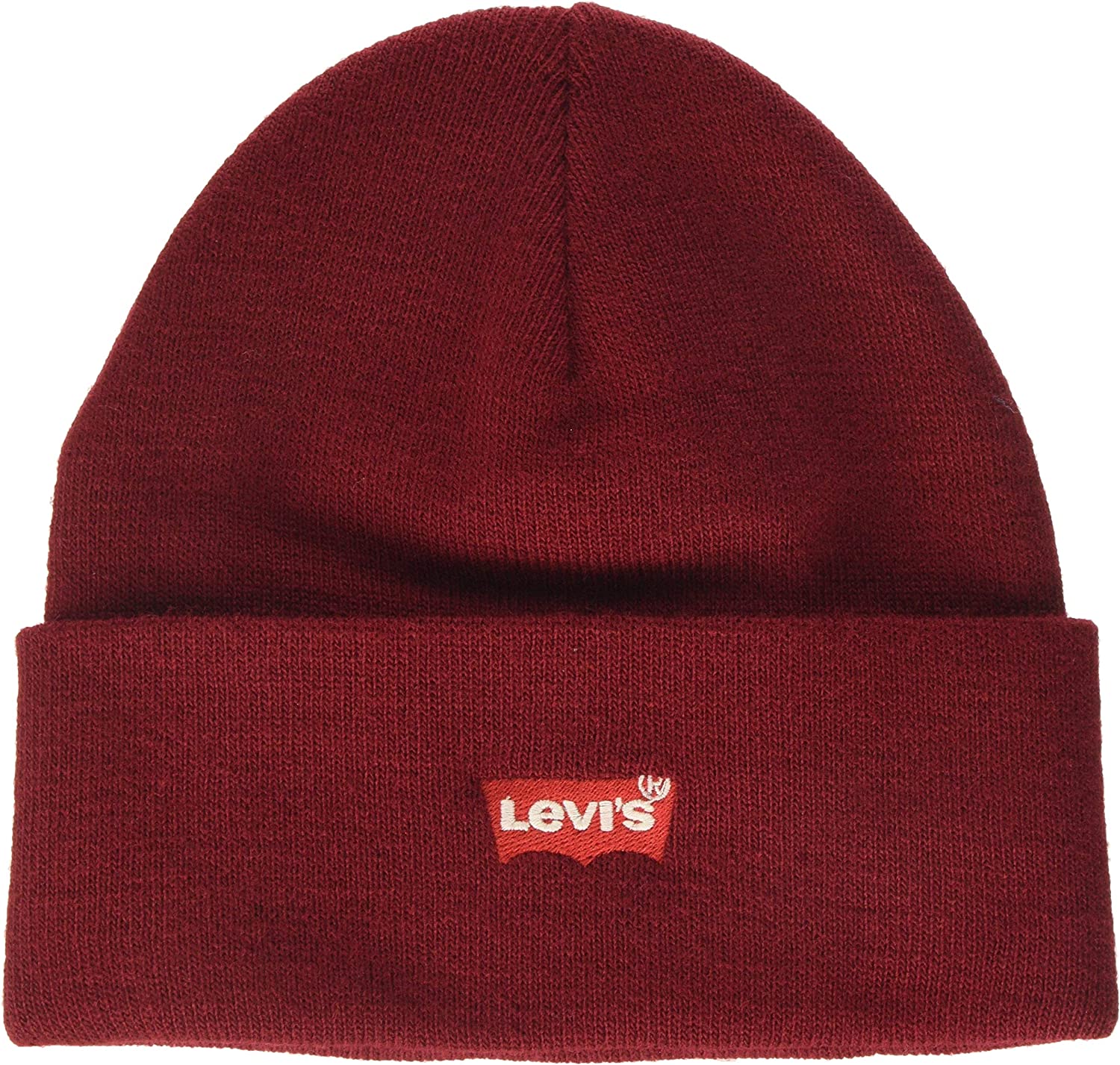 Bild zu Levi’s Herren Red Batwing Embroidered Slouchy Beanie Strickmütze für 10,75€ (Vergleich: 19,98€)