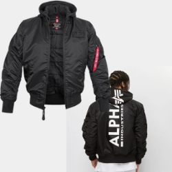 Bild zu Alpha Industries MA-1 ZH Back Print Bomberjacke (Gr.: S – XL) für 104€ (VG: 150,48€)