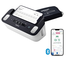 Bild zu OMRON Complete – smartes Blutdruck- und EKG-Messgerät zur Blutdruckmessung und AFib (Vorhofflimmern)-Screening für 138,99€ (VG: 158,89€)