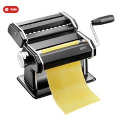 Bild zu GEFU Pastamaschine schwarz matt PASTA PERFETTA für 27,49€