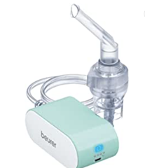 Bild zu Beurer SR IH 1 Inhalator, Inhaliergerät mit Akku zur Behandlung der oberen & unteren Atemwege für 49,99€