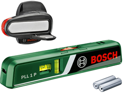 Bild zu Bosch Laser-Wasserwaage PLL 1 P mit Wandhalterung für 27,62€ (VG: 36,49€)