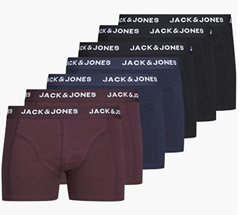 Bild zu JACK & JONES Herren Boxershorts 7er-Pack Basic für 23,92€ (VG: 32,10€)