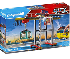 Bild zu Playmobil City Action Portalkran mit Containern (70770) für 35,02€ (VG: 48,99€)