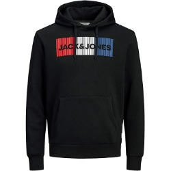 Bild zu JACK & JONES Herren Corp Logo Sweat Kapuzenpulli, Schwarz (Gr.: XS – XXL) für 15,99€ (VG: 23,98€)