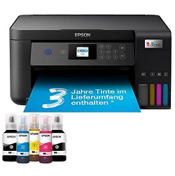 Bild zu Tintenstrahl Multifunktionsdrucker Epson EcoTank ET-2851 für 194,91€ (Vergleich: 246,49€)